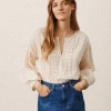 Part Two Bendine Cream Shirt -Fashion Clothing part two bendine blouse 3