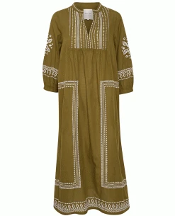 Part Two Polkas Capers Dress -Fashion Clothing part two polkas dress