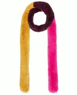 Nooki Triple Pasha Bright Pink Scarf