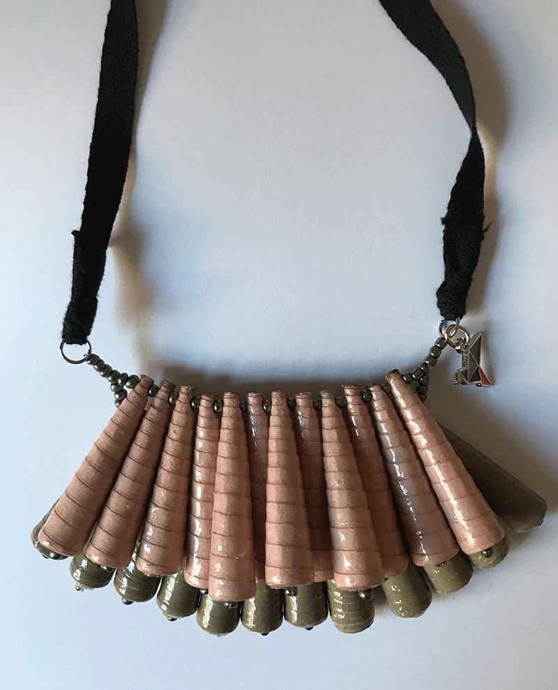 Paperchain Rebekah Necklace 4 Paperchain Rebekah Necklace - Image 2