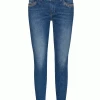 Mos Mosh Sumner Wood Blue Ankle Jeans -Fashion Clothing sumber wood