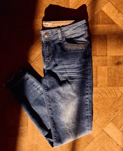 Mos Mosh Sumner Wood Blue Ankle Jeans -Fashion Clothing sumner wood