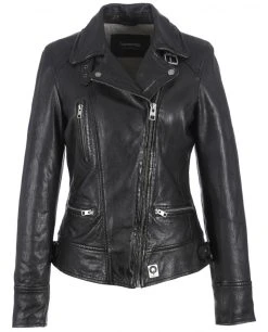 Oakwood Video Black Leather Jacket
