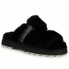 EMU Australia EMU Wobbegong Black Slippers -Fashion Clothing wobbe blk