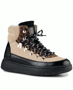Woden Iris Leopard Boots