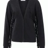 Yaya Phantom Fringed Cardigan -Fashion Clothing yaya phantom cardigan 3